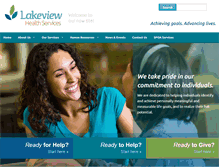 Tablet Screenshot of lakeviewmhs.org
